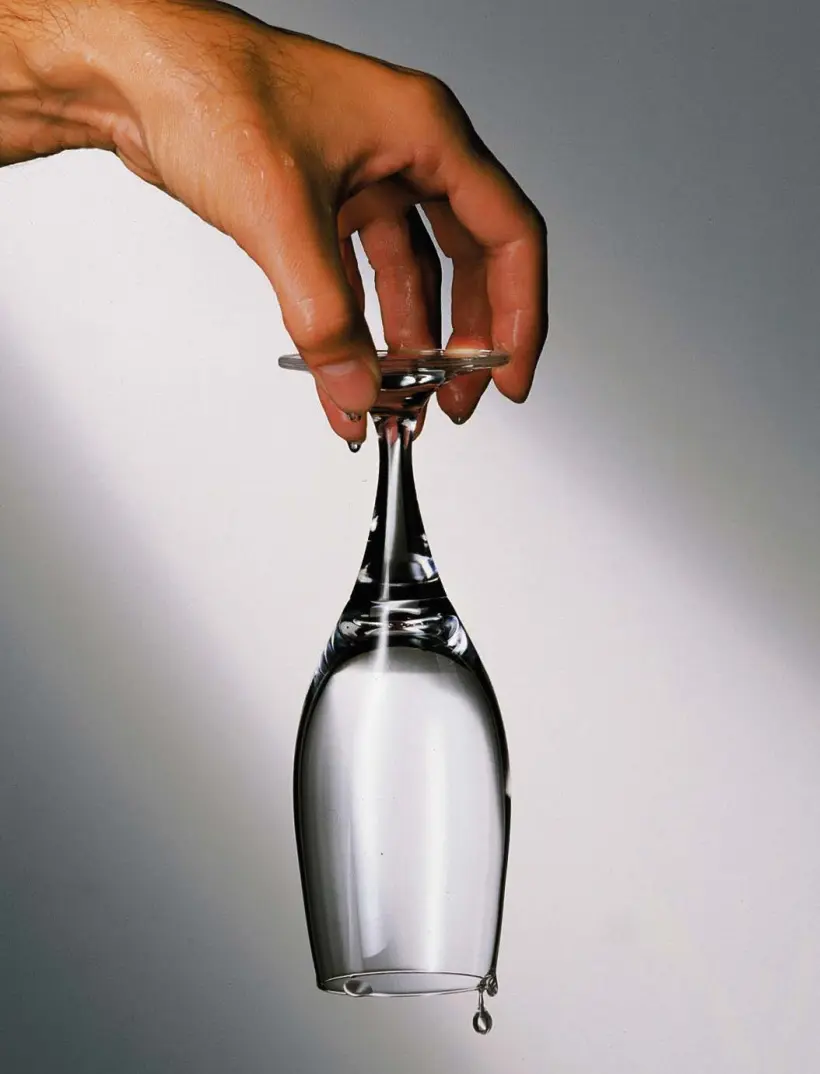 glas-leer-sauber