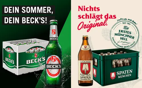 Beck´s und Spaten