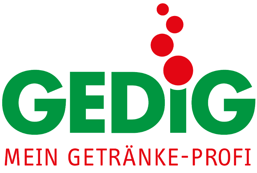 GEDIG Logo volle Bubbles mit Subline RGB